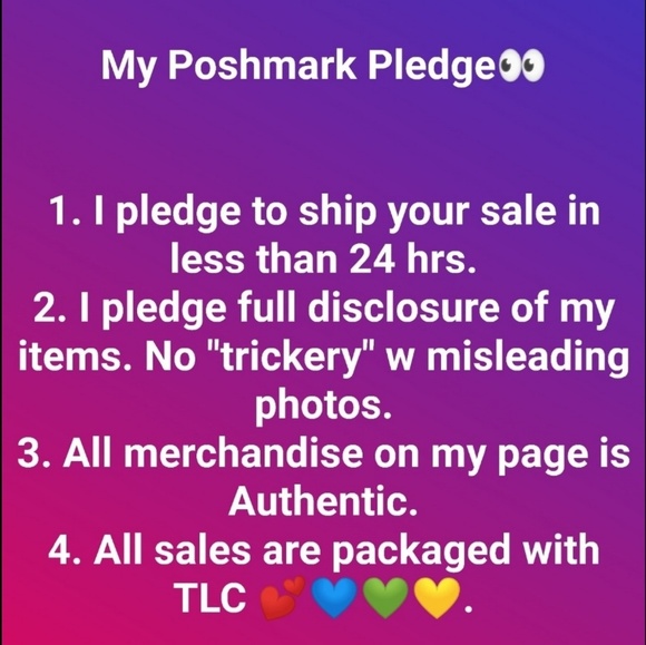 My pledge to you, my customers😻 - Picture 1 of 1
